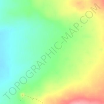 Mapa topográfico Desierto de Atacama, altitud, relieve