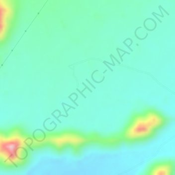 Mapa topográfico La Esperanza, altitud, relieve