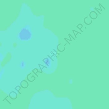 Mapa topográfico Georgian Bay, altitud, relieve