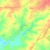 Mapa topográfico Chinquapin, altitud, relieve
