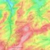 Mapa topográfico Leveringhausen, altitud, relieve