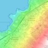 Mapa topográfico Tío Andrés, altitud, relieve