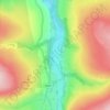 Mapa topográfico Eals, altitud, relieve