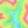 Mapa topográfico Soraypampa, altitud, relieve