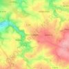 Mapa topográfico Städten, altitud, relieve