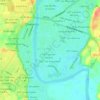Mapa topográfico LOT. KARINA Mz. "B", altitud, relieve