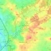 Mapa topográfico Seelenfeld, altitud, relieve