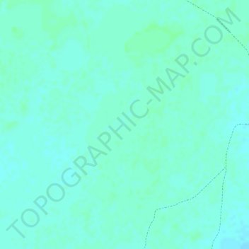 Mapa topográfico Playon Estancia Vieja, altitud, relieve