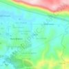 Mapa topográfico Engenho, altitud, relieve