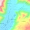Mapa topográfico Iquipí, altitud, relieve
