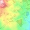 Mapa topográfico As Figueiras, altitud, relieve