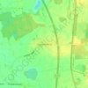 Mapa topográfico Gammellund, altitud, relieve