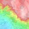 Mapa topográfico Steigen, altitud, relieve