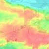 Mapa topográfico L'Orme Nochet, altitud, relieve