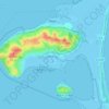 Mapa topográfico Groß Zicker, altitud, relieve