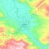 Mapa topográfico Wamena, altitud, relieve