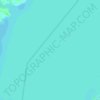 Mapa topográfico Rondeau Bay, altitud, relieve
