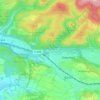 Mapa topográfico Zoll, altitud, relieve