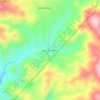 Mapa topográfico Paso de Caballos, altitud, relieve