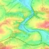 Mapa topográfico Braunsdorf, altitud, relieve