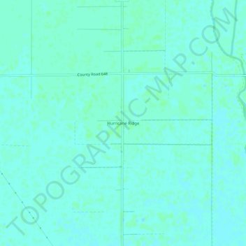 Mapa topográfico Hurricane Ridge, altitud, relieve