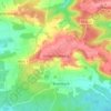 Mapa topográfico Gräfensteinberg, altitud, relieve