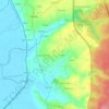 Mapa topográfico Cabeço de Cima, altitud, relieve