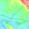 Mapa topográfico Nohales, altitud, relieve