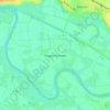 Mapa topográfico Hagen-Grinden, altitud, relieve