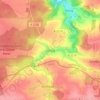 Mapa topográfico Lonzig, altitud, relieve