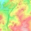 Mapa topográfico Großfriesen, altitud, relieve