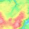 Mapa topográfico Kermao, altitud, relieve