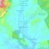 Mapa topográfico Pantai, altitud, relieve