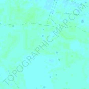 Mapa topográfico Misnebalam, altitud, relieve
