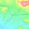 Mapa topográfico Cachipampa, altitud, relieve