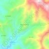 Mapa topográfico Nueve Esperanza, altitud, relieve
