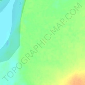 Mapa topográfico Mojo Paya, altitud, relieve