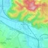 Mapa topográfico Remschütz, altitud, relieve