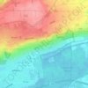 Mapa topográfico Über dem Mittelweg, altitud, relieve