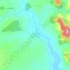Mapa topográfico Umbuzeiro dos Santos, altitud, relieve