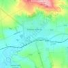 Mapa topográfico Slavkov u Brna, altitud, relieve