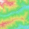 Mapa topográfico Borgomezzavalle, altitud, relieve