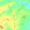 Mapa topográfico Willingham St Mary, altitud, relieve