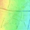 Mapa topográfico Barrio Manantial, altitud, relieve