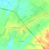 Mapa topográfico Littlestown, altitud, relieve