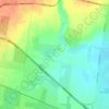 Mapa topográfico Grangefields, altitud, relieve