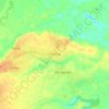 Mapa topográfico La Pica, altitud, relieve