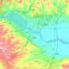 Mapa topográfico 白鹤镇, altitud, relieve