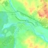 Mapa topográfico Селижарово, altitud, relieve