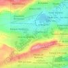 Mapa topográfico Humedal, altitud, relieve